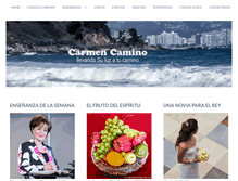 Tablet Screenshot of carmencamino.com